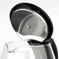 RAF Auto-Off Qualité Verre Transparent 2L Samavor Eau Thé Bouilloire Bouilloires Électriques Théières Chaudière À Eau Verre Borosilicate