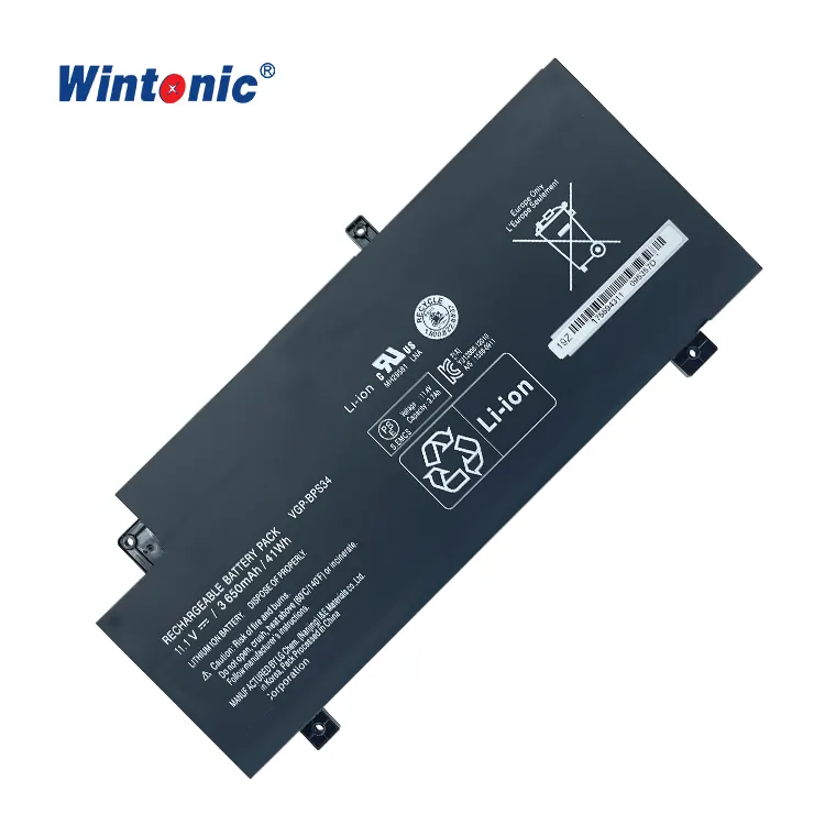 Pin máy tính xách tay VGP-BPS34 cho Sony Vaio phù hợp SVF14A SVF15A fit15a 11.1V 3650mAh 41Wh thay thế pin máy tính xách tay