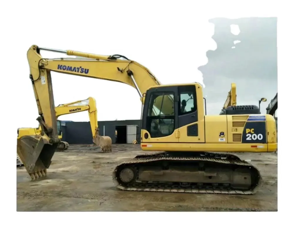 Construction Machinery PC200-8 Used Excavators Cheap Price PC200 PC200-7 PC200-6 Excavator in Good Condition Machine Provided