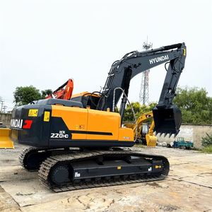 รถขุดมือสอง Hyundai HX220 HD HX340HD คุณภาพสูง สภาพดี เครื่องยนต์ใช้งานแล้ว 140KW น้ำหนัก 22 ตัน ความจุบุ้งกี๋ 1.1 ลูกบาศก์เมตร - Product Image 1