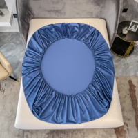 Housse de matelas de style moderne, écologique, antibactérienne, 300 fils, en coton, anti-poussière, douce, en gros