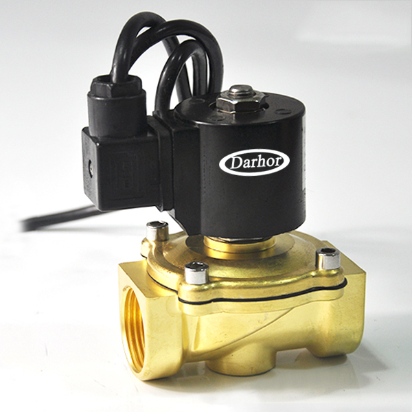Латунный SS IP68 под водой фонтан электромагнитный клапан 220VAC 24VDC 12V