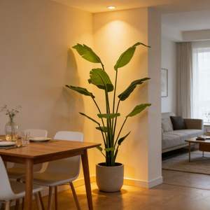 Árbol de Plátano Artificial Premium de 165 cm, Decoración Moderna para Esquina de Oficina u Hogar, Palmeras de Viajero Artificiales Realistas - Product Image 4