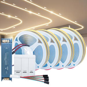 Flusso d'acqua corrente intelligente 24v pannocchia luce striscia 360Led/m Cri Ra 90 App <span class=keywords><strong>telecomando</strong></span> Wifi bianco corsa pannocchia <span class=keywords><strong>Led</strong></span> striscia <span class=keywords><strong>per</strong></span> la casa - Product Image 1