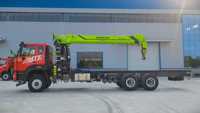 Camion benne intégré Sinotruk H0W0 MATE Zoomlion CLW 14 tonnes avec grue, pompe à engrenages haute efficacité, roulement et moteur Yuchai