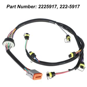 Arnés de Cableado para Inyector de Combustible 222-5917, Repuesto para Caterpillar CAT C7 E325D E324D E329D, Reemplaza 2225917 - Product Image 2