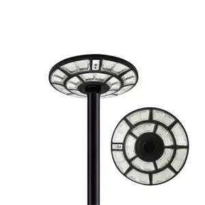 Energia solare 1000W Energy Smart Induction Modern Yard Street Lamp Outdoor Ip65 All In One luci solari da giardino UFO integrate