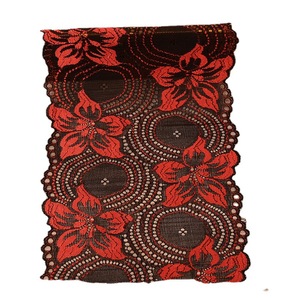 LS526 Dentelle <span class=keywords><strong>élastique</strong></span> de haute qualité Spandex Fleur fantaisie Dentelle pour sous-vêtements Lingerie Accessoires décoratifs - Product Image 3