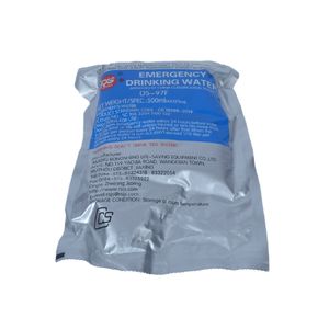 Zattera di Salvataggio Marina 500ml Acqua Dolce Prodotto di Sicurezza con Validità 3-5 Anni Zattera di Sopravvivenza Certificata EC/CCS 500g - Product Image 1