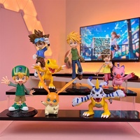 Anime-Figuren-Set für Schreibtisch-Dekoration Mitarbeitergeschenk Neuzugangs-Präsent Firmen-Werbegeschenk Schreibtisch-Spielzeug Sammlerstück PVC-Figuren