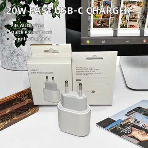 Adaptateur de chargeur mural portable 20W universel USB Type-C PD à charge rapide pour <span class=keywords><strong>iPhone</strong></span> 16 15 14 <span class=keywords><strong>13</strong></span> 12 11 <span class=keywords><strong>Pro</strong></span> <span class=keywords><strong>Max</strong></span> Prise US EU - Product Image 3