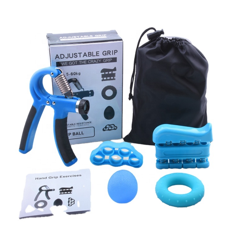 Прямая поставка с фабрики, силиконовый ручной захват для фитнеса, набор для упражнений, регулируемый ручной захват, прочный палец, ручной захват, кольцо