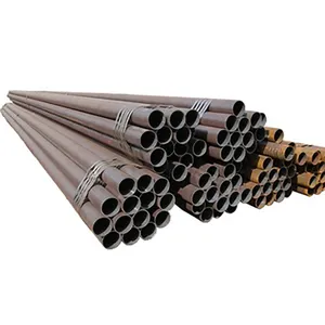 High Quality ASTM A193 Gr.B ERW SCH 40 A53 A106 A333 A335 Hot Rolled Seamless Carbon Steel Pipe Tube For Fluid