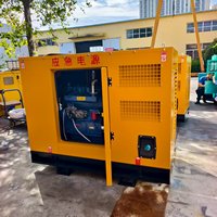 Générateur diesel insonorisé de 50 kW avec remorque à 4 roues à vendre