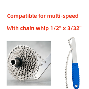 TP-215 Worldcycle – Outil de réparation de chaîne de vélo multi-vitesses en acier à haute teneur en carbone avec poignée en caoutchouc pour VTT et vélo de route 1/2"x3/32" - Product Image 5