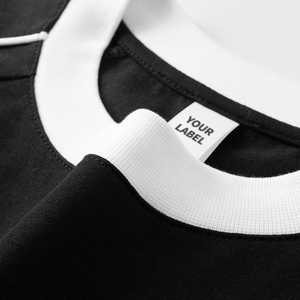 เสื้อยืดโอเวอร์ไซส์ทรงหลวม น้ำหนักมาก 240 GSM ผ้าฝ้าย 100% คุณภาพสูง สำหรับผู้ชายและผู้หญิง พร้อมโลโก้สั่งทำพิเศษ - Product Image 3