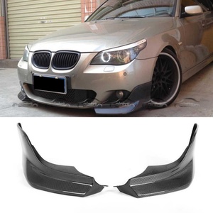 AC Style New Carbon Fiber Front Bumper Side Spoiler Winglet <b>Splitter</b> Flaps Body Kits for BMW M5 E60 Auto - Product Image 3