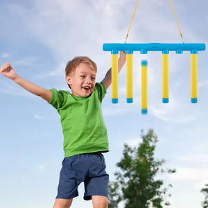 Zenidoo Kid Reflex Drop Sticks Challenge Game, jeu de coordination œil-main, entraînement de la réaction, vitesse réglable, jouet en plastique rechargeable - Product Image 2