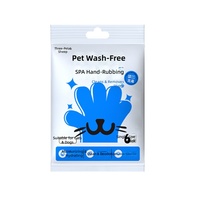 Gants jetables non tissés San Duo Yang pour animaux de compagnie, lingettes humides non parfumées pour chats et chiens, nettoyage des pattes et des parties intimes