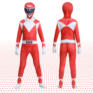 Disfraz de Cosplay de los Power Rangers de Manyusha, Mono para Niños Unisex, Disfraces de Películas y Series de TV, Traje de Halloween del Equipo de Dinosaurios - Product Image 4