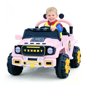 รถยนต์ไฟฟ้าสำหรับเด็ก 4 ล้อ รุ่น Ride Electric Smart พร้อมมอเตอร์คู่ 390 แรง แบตเตอรี่ 12V7Ah แอพควบคุมการเคลื่อนไหว ระบบเล่นเพลง MP3 ไฟแฟลช  วัสดุพลาสติก - Product Image 1