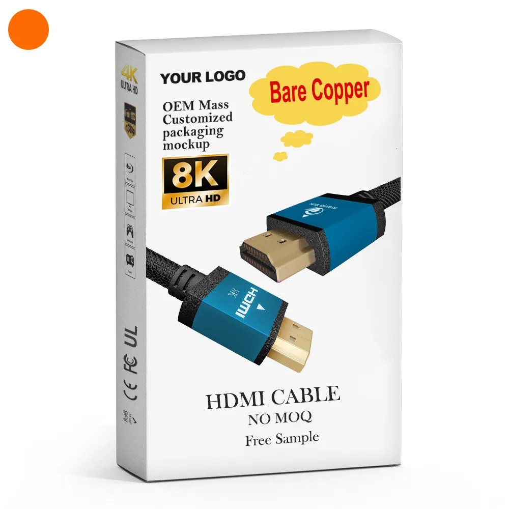 Hohe Qualität Bestes Kabel <span class=keywords><strong>HDMI</strong></span> Resortado 4k Fabrik Guter <span class=keywords><strong>Preis</strong></span> <span class=keywords><strong>HDMI</strong></span> zu <span class=keywords><strong>HDMI</strong></span> 8k Kabel 1m 1,5 m 2m 3m 5m 10m 15m 20m 25m 30m kable