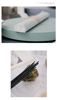 Bâtonnets diffuseurs en fibre de polyester naturelle, taille et couleur personnalisables, durables, absorbants, pour humidificateur et purificateur d'air, maison et bureau