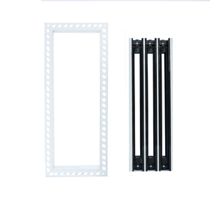 Diffusore Lineare a Fessura Invisibile in Plastica per HVAC, Regolabile a Soffitto, con Pale Orientabili, per Hotel, Ville, Appartamenti, Interni - Misure Personalizzabili - Product Image 2