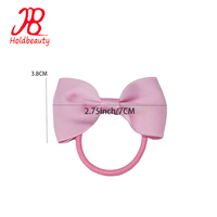 Arcs de queue de cochon classiques avec élastique Cycle élastique pour queue de cheval cheveux noeud papillon bande élastique pour enfants g