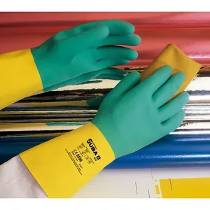 Guanto Juba 622 6 XS Capitol II Colore Verde Giallo - Product Image 3