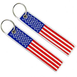 Porte-clés d'avion en tissu brodé personnalisé avec logo de marque, le moins cher, pour avant le vol - Product Image 5