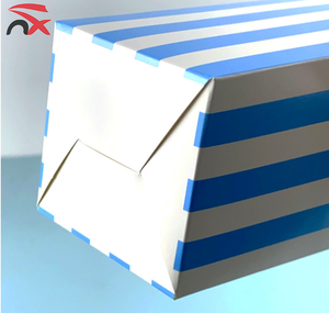 Boîte d'emballage alimentaire personnalisée en carton blanc pour les frites, les nuggets de poulet et les popcorn, avec drapeau national, pour emporter - Product Image 6