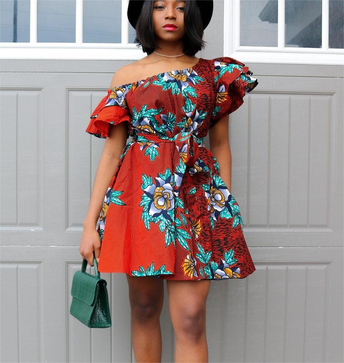 ankara fashion dresses women dresses, women clothing, African women clothing, Ankara dresses, women clothing, women wear , Ankara short dress Color(s) Luxury Ankara Gown Styles for