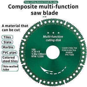 Disque de coupe haute fréquence industriel de qualité supérieure, revêtu de nitrure, pour marbre, personnalisable OEM - Product Image 6