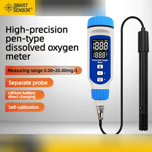เครื่องวัดออกซิเจนละลายน้ำแบบพกพา Smart Sensor AR8210 สำหรับบ่อปลา การเพาะเลี้ยงสัตว์น้ำ และน้ำเสีย - Product Image 2
