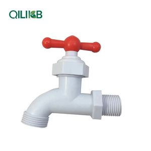 Robinet mural classique <span class=keywords><strong>sud</strong></span>-américain à poignée unique en PVC et PP, robinet de lavabo poli, robinets de cuisine, robinets à bec - Product Image 1