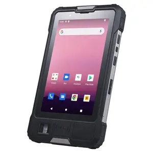 New Android 12 Handheld PDA 4G LTE Tablet PC with 64GB Memory Biometric Fingerprint Reader for Data Collection in Government