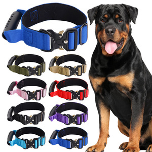 Kingtale Wholesale <strong>Tactical</strong> Training Nylon Control Handle and Quick-Release Metal Buckle <strong>Collar</strong> for <strong>Dog</strong> - Product Image 6