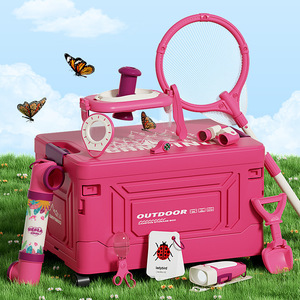 Set de Juego para la Playa Koala Diary, Color Rosa, Herramientas de Juego al Aire Libre para Niñas de 4 a 7 Años, Juguete de Aventura para Excavar en la Arena y Acampar - Product Image 2