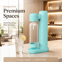Machine à eau gazeuse KT-168A, compatible avec les bouteilles de CO2, pour comptoir, idéale pour restaurants et marques privées