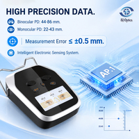 SJ Optics Digital PD Meter PD-400 Alat Pengukur Jarak Pupil Oftalmik dengan Layar LCD Alat Pengukur PD Portabel untuk Toko Optik.