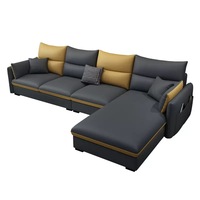 Juego de sofá reclinable de nuevo modelo exclusivo de Dareko, juego de sofá liso de estilo de diseño moderno a la moda, muebles de sala de estar