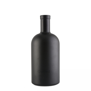 Botella de aceite de oliva de vidrio con corcho en T, color verde mate/<span class=keywords><strong>Negro</strong></span>/<span class=keywords><strong>Blanco</strong></span>, 200ml, 375ml, 500ml, 750ml, 1000ml - Product Image 5