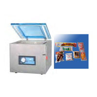 Barre de joint de scellant sous vide de bureau en acier inoxydable HVC-510T/2A adaptée au restaurant et à la Machine à emballer à usage domestique