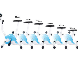 Cyclette Pieghevole COCOLE per Fitness Domestico, Resistenza Magnetica Intelligente, Trasmissione a Cinghia, in Acciaio, Design Robusto - Vendita Calda - Product Image 5