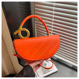 Sac bandoulière minimaliste unique, nouvelle collection 2026, tendance, couleur bonbon texturée, pour femme, idéal pour les trajets quotidiens - Product Image 6