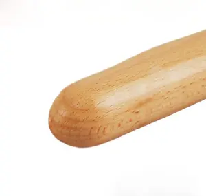 Varillas de madera para masaje corporal Gua Sha, herramienta de terapia, juego de palos de masaje