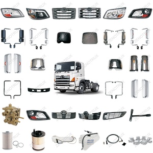 Ensemble de pare-chocs avec centre chromé sans trou pour feux antibrouillard compatible avec <span class=keywords><strong>Cascadia</strong></span> - Product Image 4