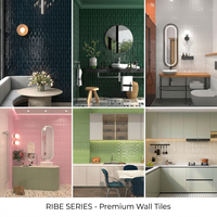 Carreaux muraux en porcelaine modernes artisanaux, texture irrégulière faite à la main, fonction brique réfractaire pour la décoration murale intérieure, boutiques, villas