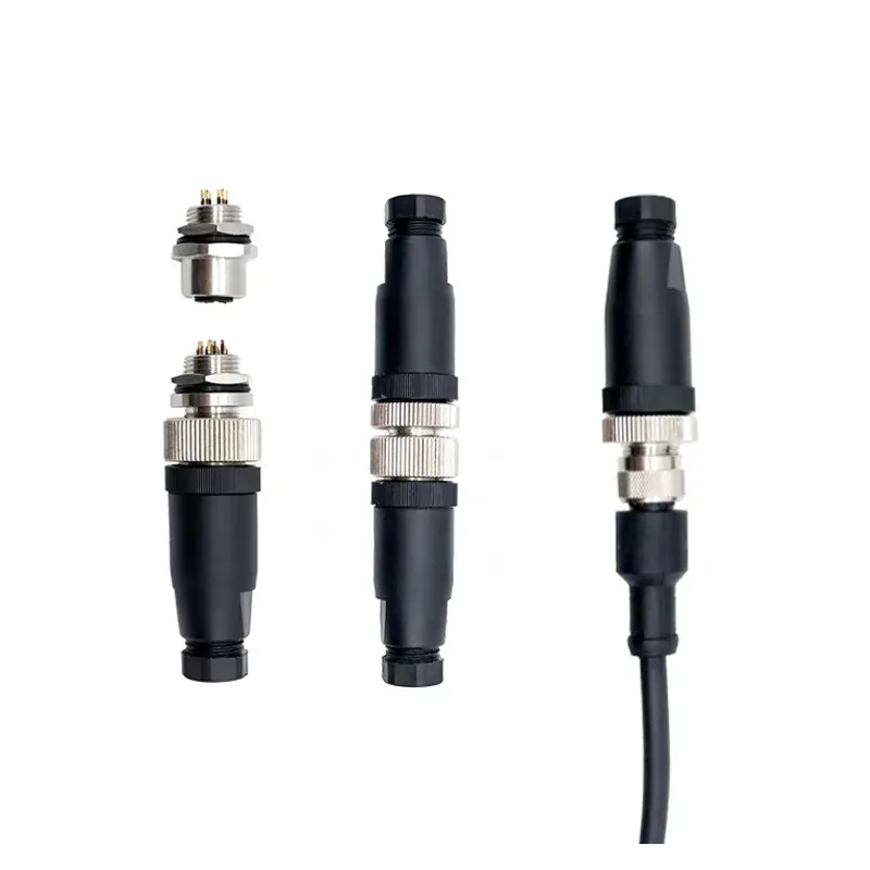 WBO Standard Circular Connectors Quick and secure connection Circular M8 Connectors A B D coding Available M8 Panel Connector